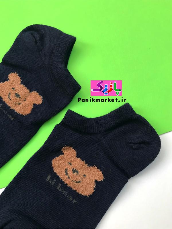 جوراب زیرقوزکی خرسی hi bear 🐻 