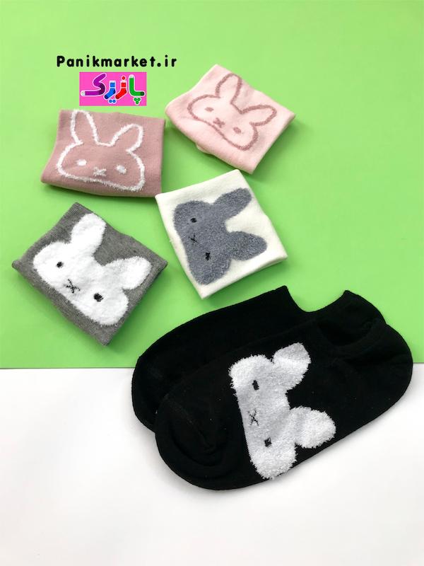 جوراب زیرقوزکی خرگوش کیوت 🐰