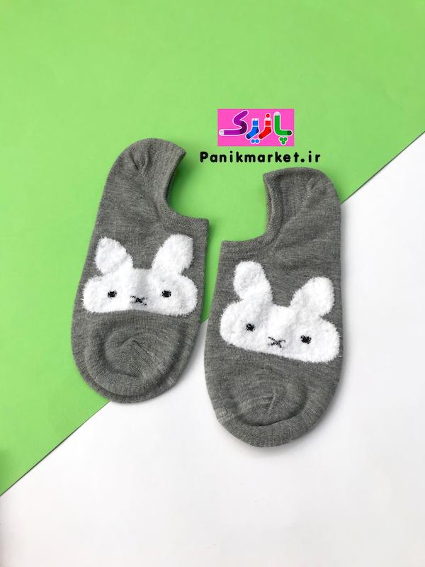جوراب زیرقوزکی خرگوش کیوت 🐰