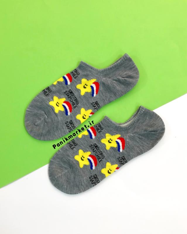 جوراب زیرقوزکی طرح های فانتزی🌈😍