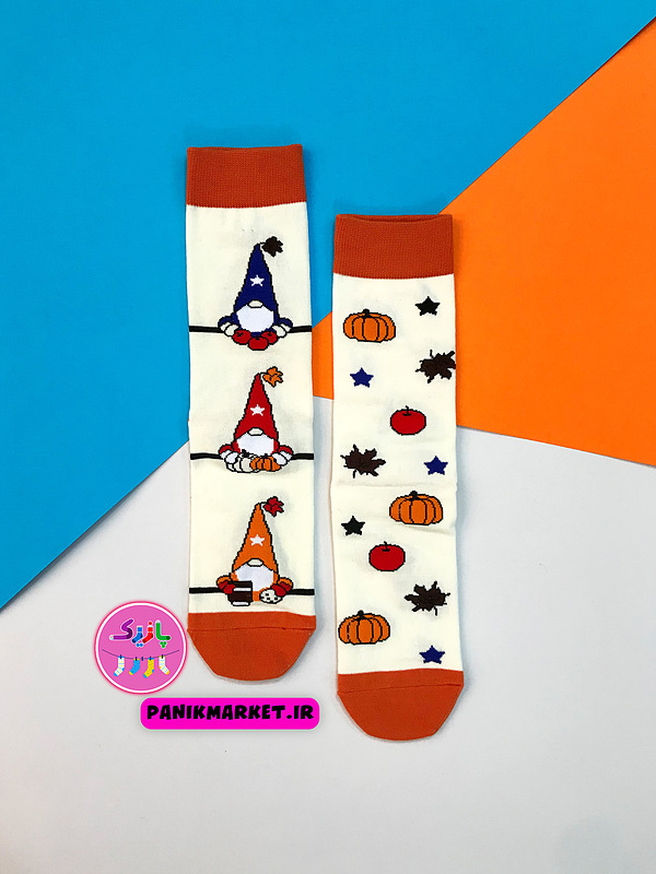 جوراب ساقدار تا به تا کوتوله هالووین 🎃