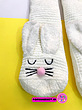 پاپوش ساقدار (چکمه) خزدار زمستانی خرگوش سفید🐰