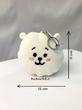 جاکلیدی و آویز عروسکی BT21 طرح RJ (آرجی) – ویژه طرفداران BTS ☁️