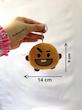 جاکلیدی و آویز عروسکی BT21 طرح Shooky (شوکی) – ویژه طرفداران BTS 🍪