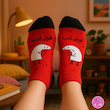 جوراب مچی تا به تا فانتزی طرح عرض/طول ادب – برند پاتریس 😉