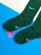 جوراب ساقدار جوراب فانتزی طرح نایکی (Nike) سبز یشمی