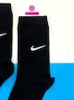 جوراب ساقدار فانتزی طرح نایکی (Nike) مشکی پاتریس
