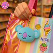 جاکلیدی و آویز عروسکی BT21 طرح Koya (کویا) – ویژه طرفداران BTS 🐨