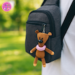 جاکلیدی و آویز خرس مستربین طرح تدی | برند کوکی🐻