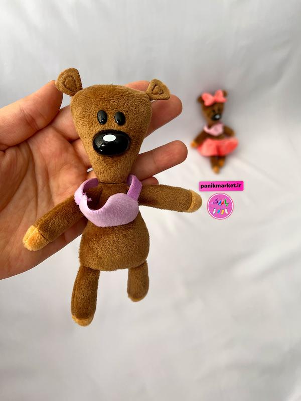 جاکلیدی و آویز خرس مستربین طرح تدی | برند کوکی🐻