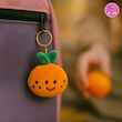 جاکلیدی و آویز عروسکی فانتزی نارنگی بامزه | برند کوکی🍊
