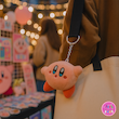 جاکلیدی و آویز عروسکی فانتزی Kirby (کربی) صورتی | برند کوکی 🩷