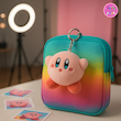جاکلیدی و آویز عروسکی فانتزی Kirby (کربی) صورتی | برند کوکی 🩷