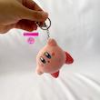 جاکلیدی و آویز عروسکی فانتزی Kirby (کربی) صورتی | برند کوکی 🩷
