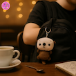 جاکلیدی سمور عروسکی فانتزی 🦦 – برند کوکی (Cookie) با پارچه نانو ضد حساسیت