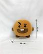 عروسک بی‌تی۲۱ طرح شوکی (BT21 Shooky Plush) – عروسک کوسن و جاکلیدی بامزه برند کوکی