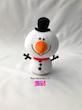 عروسک آدم برفی (Snowman Plush Doll) – عروسک زمستانی بامزه و دکوری برند کوکی