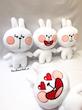 ست عروسک‌های خرگوش لاین (LINE Friends Cony Rabbits) – مجموعه عروسک فانتزی بامزه برند کوکی