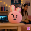 عروسک بی‌تی۲۱ طرح کوکی (BT21 Cooky Plush) – عروسک کوسن و جاکلیدی فانتزی برند کوکی