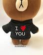 ست عروسک‌های خرس لاین چوکو و براوون (LINE Friends Choco & Brown Bears) – عروسک فانتزی عاشقانه و هدیه خاص