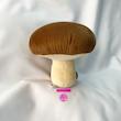 ست عروسک قارچ خالخالی قرمز و قارچ ساده کرم 🍄 – عروسک فانتزی بامزه برند کوکی