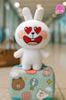عروسک خرگوش لاین چشم قلبی (Heart Eyes Cony Rabbit) – عروسک فانتزی عاشقانه و هدیه خاص برند کوکی
