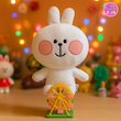 عروسک خرگوش لاین لبخند (Smiling Cony Rabbit) – عروسک فانتزی بامزه و هدیه خاص برند کوکی
