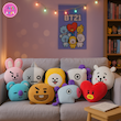 ست عروسک‌های کارتونی بی‌تی۲۱ (BT21 Plush Dolls Set) – مجموعه کامل شخصیت‌های BTS برند کوکی