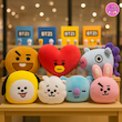 ست عروسک‌های کارتونی بی‌تی۲۱ (BT21 Plush Dolls Set) – مجموعه کامل شخصیت‌های BTS برند کوکی