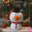عروسک آدم برفی (Snowman Plush Doll) – عروسک زمستانی بامزه و دکوری برند کوکی