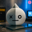 عروسک بی‌تی۲۱ طرح ون (BT21 Van Plush) – عروسک کوسن و جاکلیدی بامزه برند کوکی
