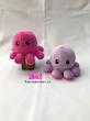 عروسک هشت پا دو طرفه یاسی/سرخابی (Reversible Octopus Plush) – عروسک تغییر حالت احساسی برند کوکی