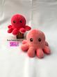 عروسک هشت پا دو طرفه گلبهی/قرمز (Reversible Octopus Plush) – عروسک تغییر حالت احساسی برند کوکی