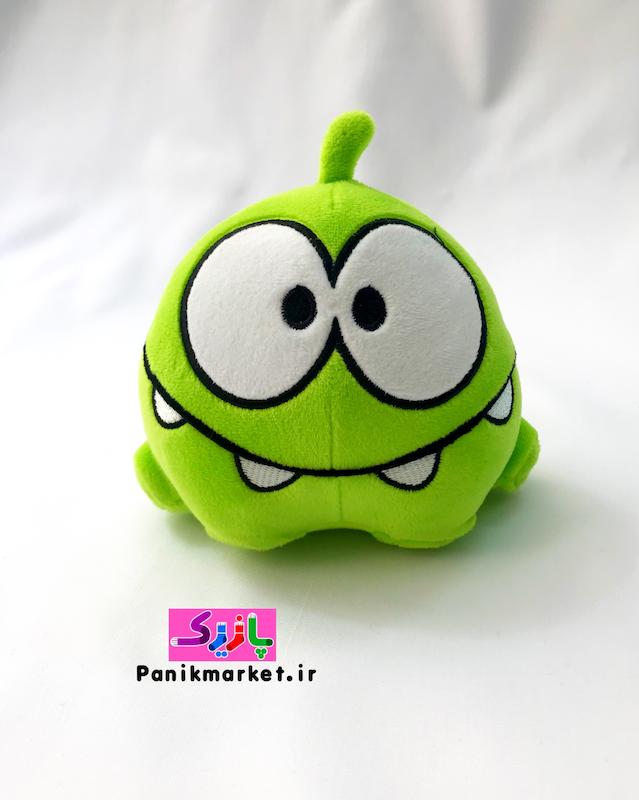 عروسک اومنوم (Om Nom Plush) – عروسک بامزه سبز بازی Cut the Rope برند کوکی🍭
