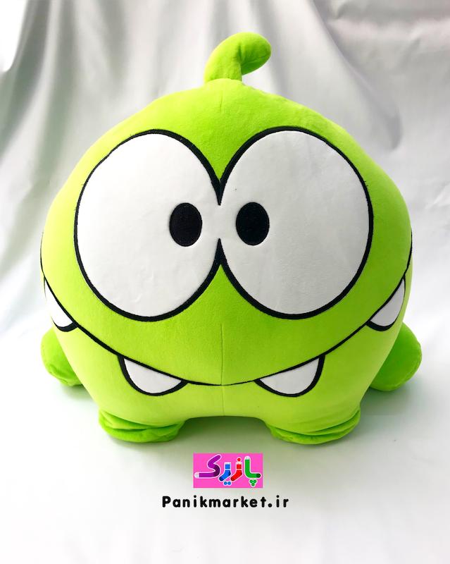 عروسک اومنوم (Om Nom Plush) – عروسک بامزه سبز بازی Cut the Rope برند کوکی🍭