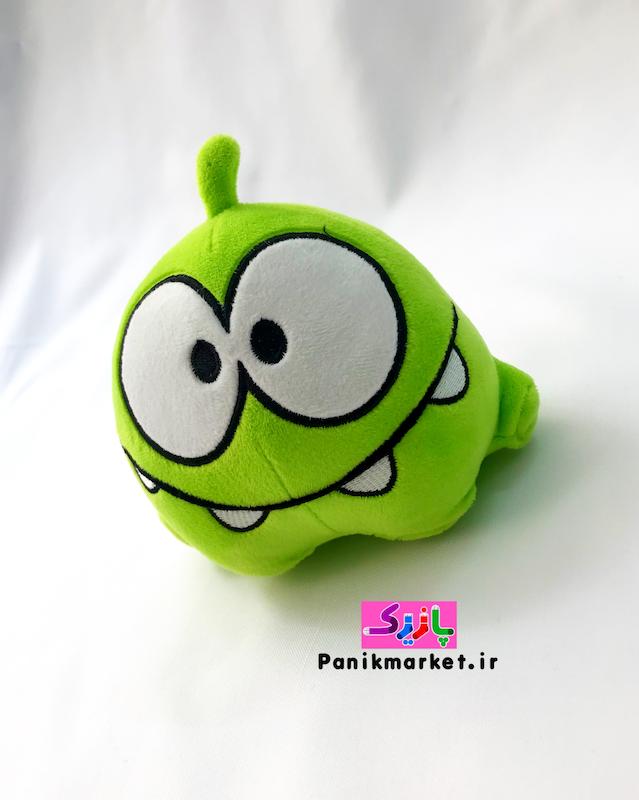 عروسک اومنوم (Om Nom Plush) – عروسک بامزه سبز بازی Cut the Rope برند کوکی🍭