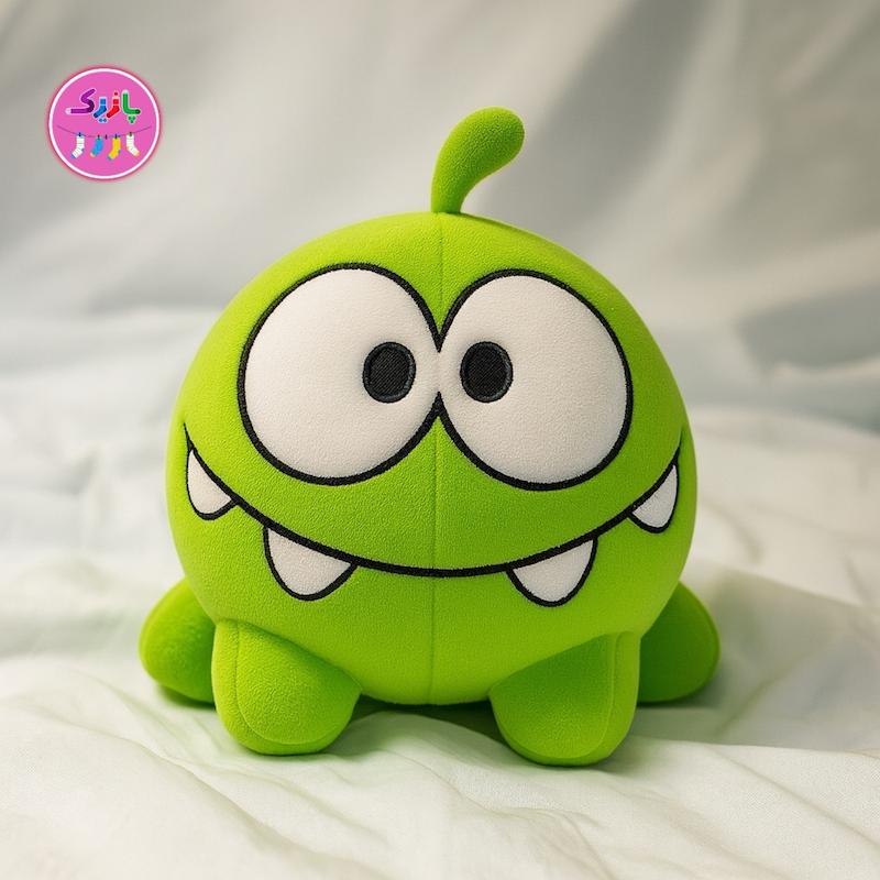 عروسک اومنوم (Om Nom Plush) – عروسک بامزه سبز بازی Cut the Rope برند کوکی🍭