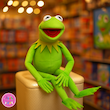 عروسک کلکسیونی کرمیت (Kermit the Frog) – سایز بزرگ ۷۰ سانتی‌متر
