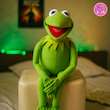 عروسک کلکسیونی کرمیت (Kermit the Frog) – سایز بزرگ ۷۰ سانتی‌متر
