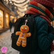 عروسک آویز بیسکوییت زنجبیلی – آویز فانتزی ۲۰ سانتی-کپی