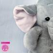 عروسک فیل نرمالو – نرم، بامزه و مناسب هدیه 🐘