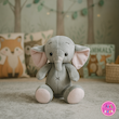عروسک فیل نرمالو – نرم، بامزه و مناسب هدیه 🐘