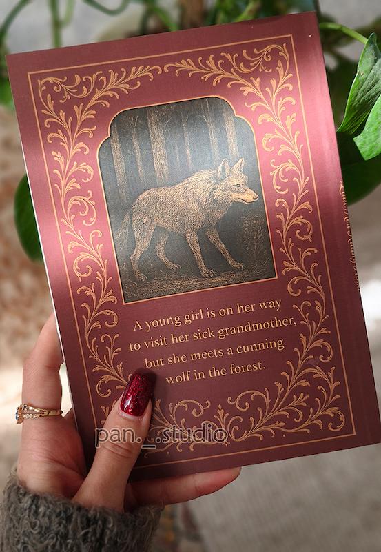 صفحه مصور Little Red Riding Hood