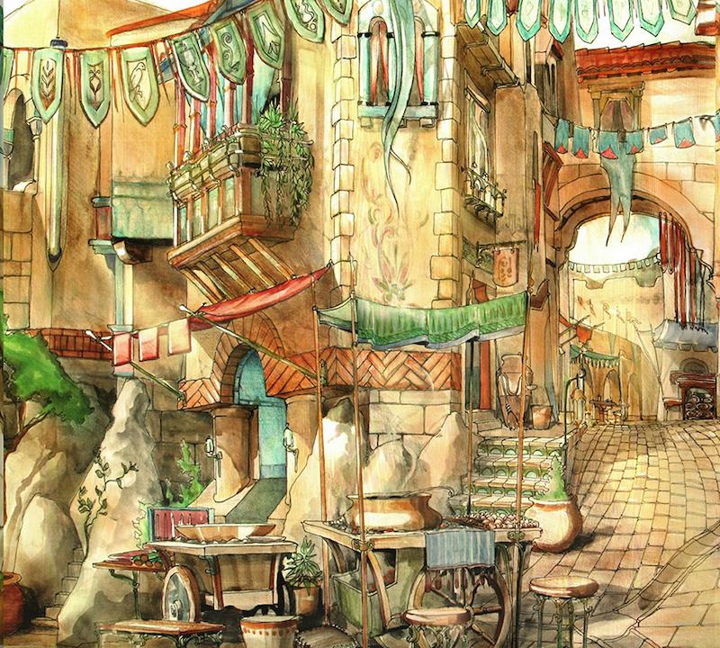 The Hobbit The Desolation of Smaug Chronicles Art  Design 