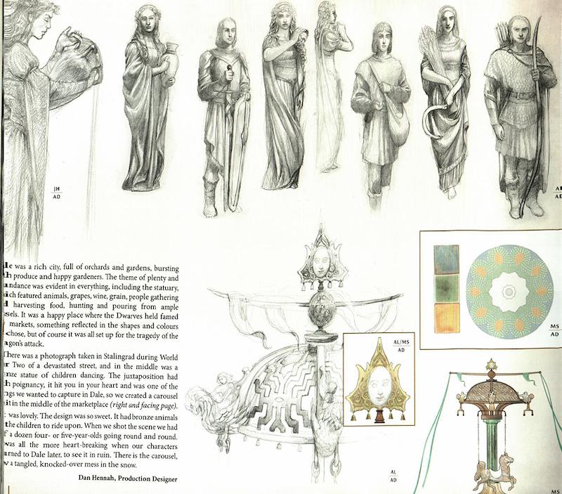 The Hobbit The Desolation of Smaug Chronicles Art  Design 