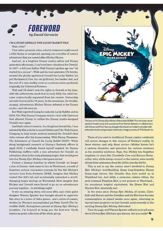 Disney Epic Mickey The Comics Collection
