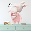 برچسب دیوار طرح مامان خرگوشه