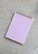 دفترچه یادداشت مینیمال طرح پاستلی