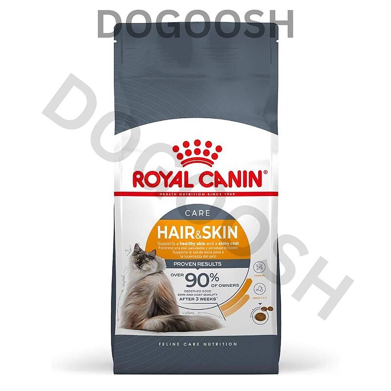 غذای خشک گربه رویال کنین پوست و مو Hair & Skin Care Royal Canin     