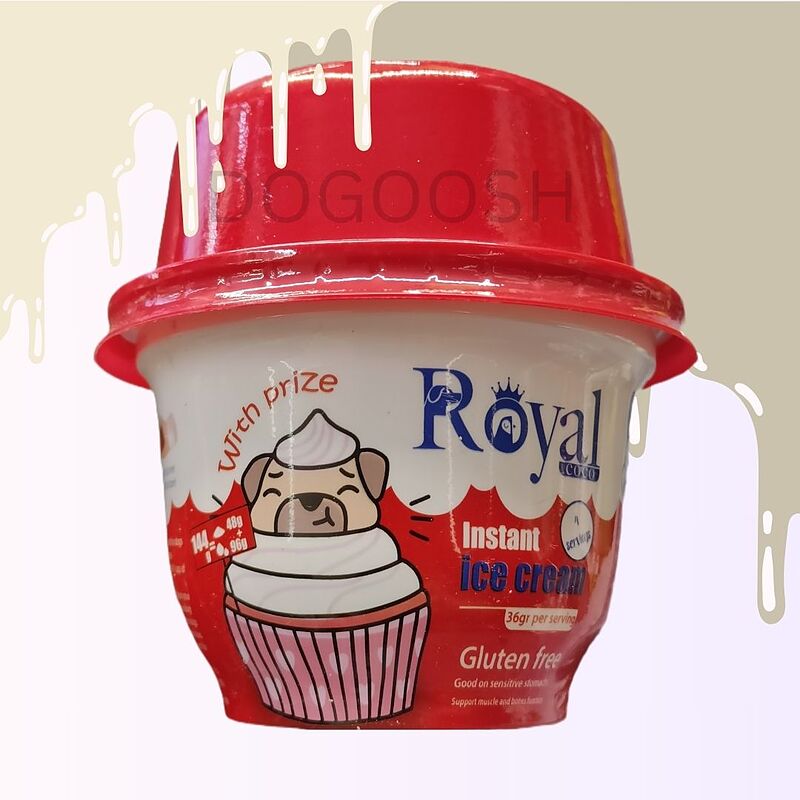 بستنی پودری سگ رویال کوکو Royal Coco